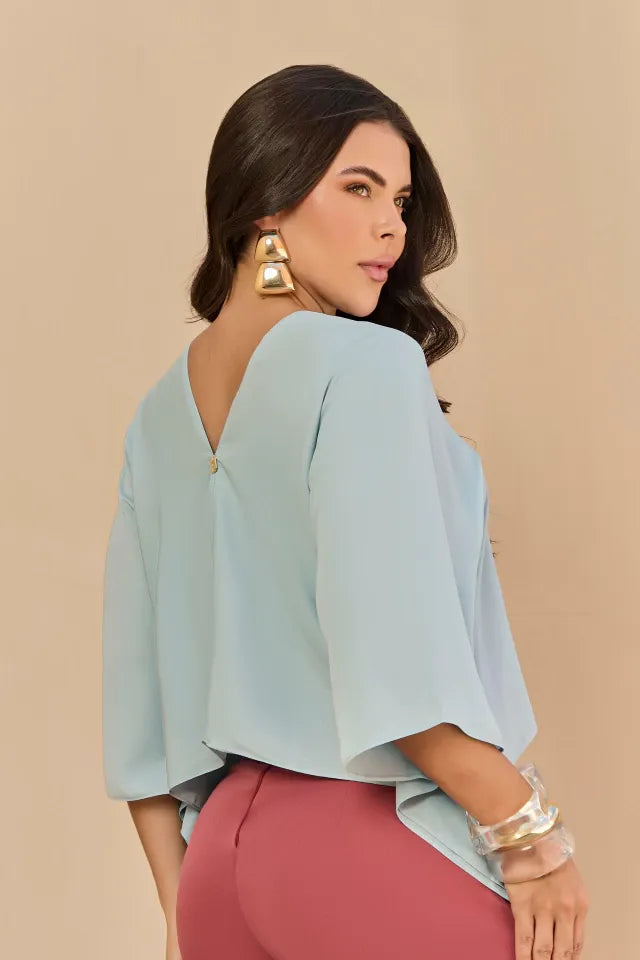 Blusa em Crepe